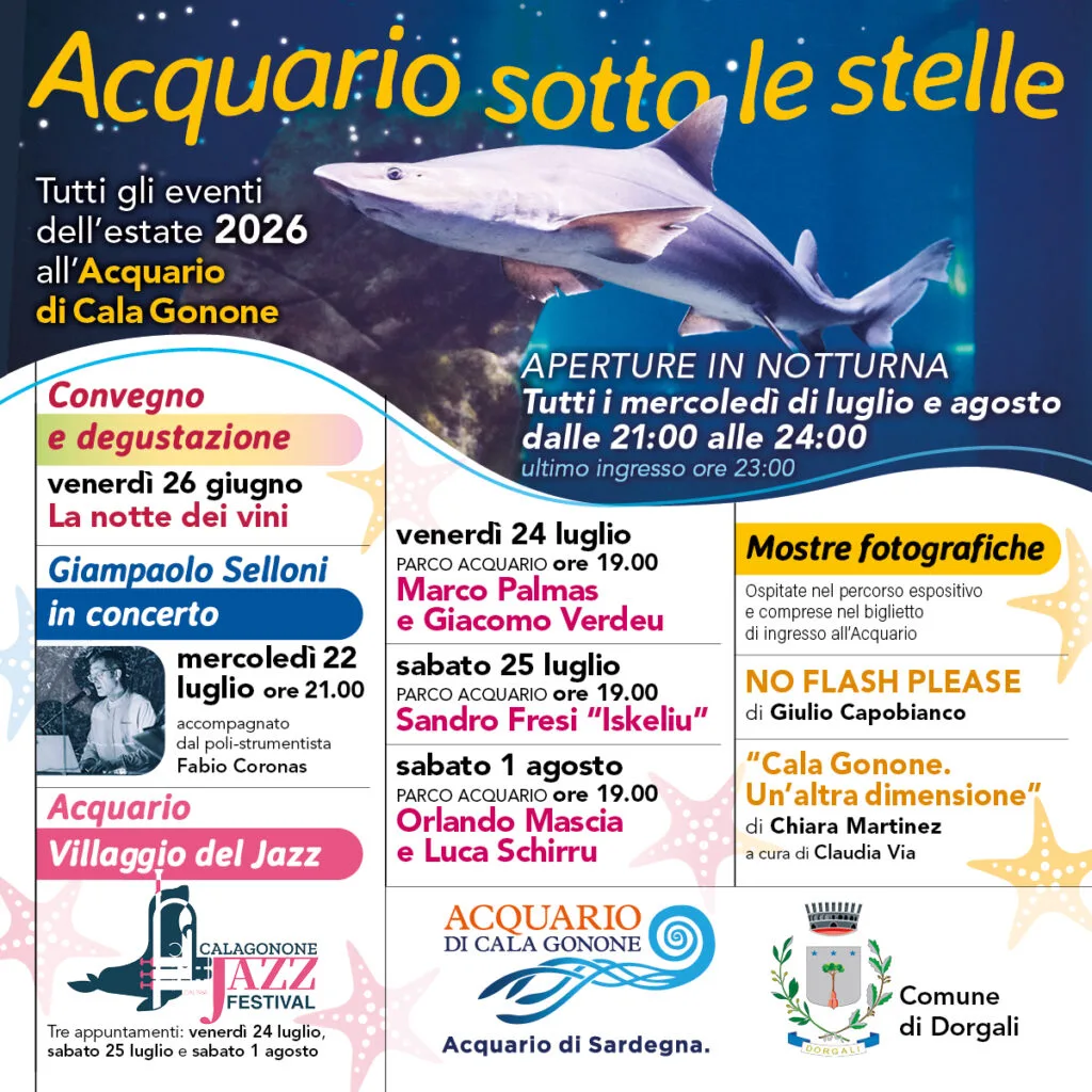 Acquario sotto le stelle