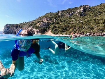 Acquario e snorkeling con Cinzia